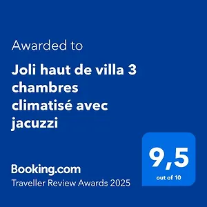 Hébergement de vacances Joli De 3 Climatise Avec Jacuzzi, Marignane
